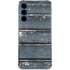 Chipped Blue Wood Galaxy A35 5G Clear Case